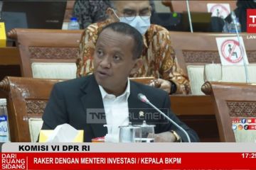 Bahlil: "wait and see" investor selalu terjadi di tahun politik