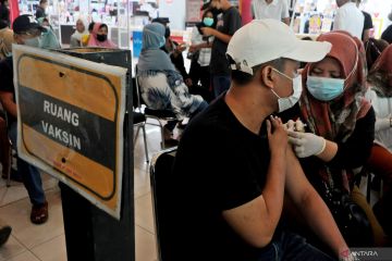 Capaian Vaksinasi COVID-19 Di Sumsel