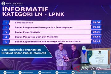 BI pertahankan predikat badan publik informatif