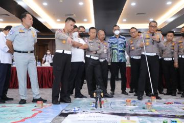 Kakorlantas Polri pimpin TFG jelang Operasi Lilin 2022