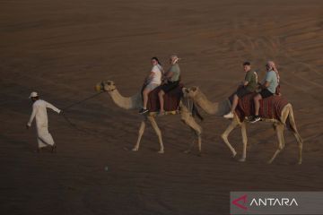 Berwisata gurun pasir di Dubai