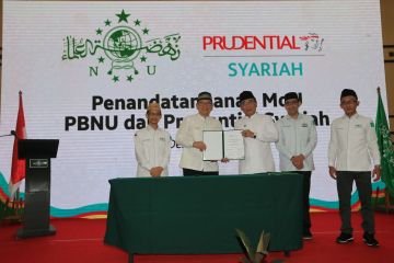 Prudential Syariah - PBNU komitmen dorong pertumbuhan ekonomi syariah