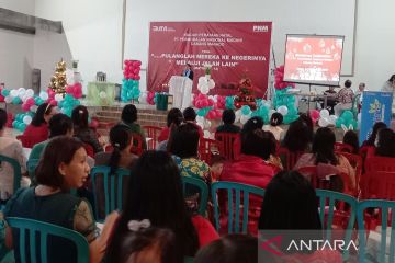 Perayaan pra Natal PT Permodalan Nasional Madani (PNM) Cabang Manado