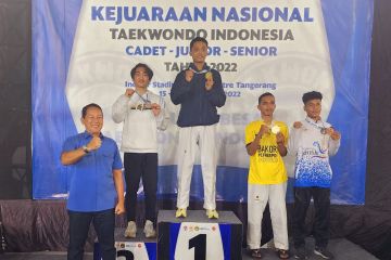 PBTI pantau potensi atlet cadet dalam Kejurnas Taekwondo 2022