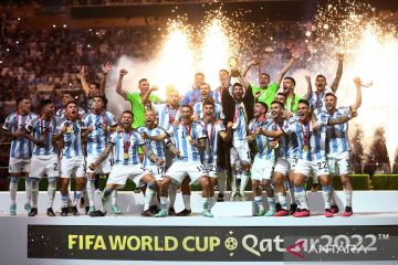 Tim Tango Argentina sabet juara Piala Dunia Qatar 2022