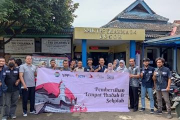 DKM Ash Shomad bersihkan tempat ibadah dan sekolah di 70 lokasi