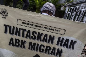 Aksi peringati Hari Migran Internasional