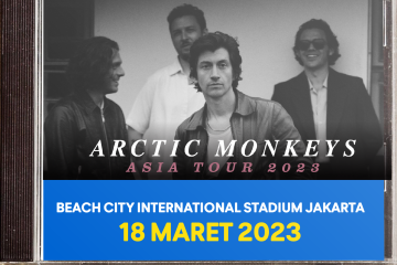 Tiket konser Arctic Monkeys tersedia mulai hari ini