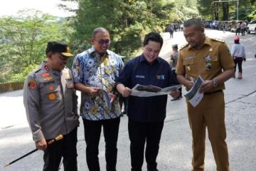 Erick: Dengan infrastruktur memadai, Sumbar bisa dongkrak perekonomian