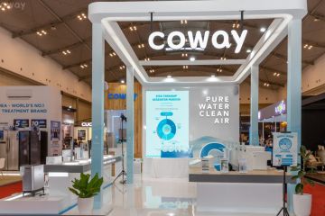 Coway kenalkan keunggulan "air purifier" di Homedec