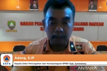 BPBD: Korban banjir bandang Sumedang perlu alat pembersih lumpur