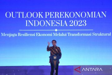 Presiden Joko Widodo sampaikan outlook perekonomian Indonesia 2023
