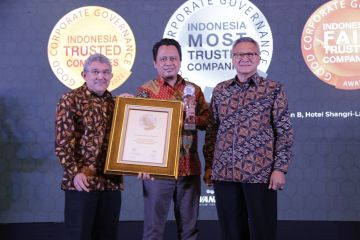 Pupuk Indonesia raih penghargaan The Most Trusted Company