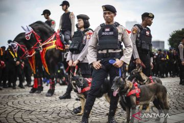 Kapolresto Jakpus sebut 1.050 personel gabungan siap amankan  Natal