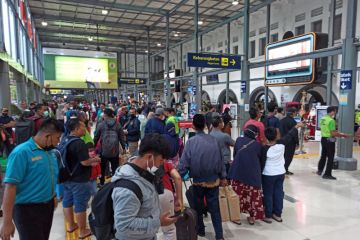 KAI: 38 ribu penumpang berangkat dari Stasiun Gambir dan Pasarsenen