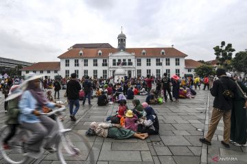 DKI kemarin, dari tahun baru di Kota Tua hingga PPKS selama 2022