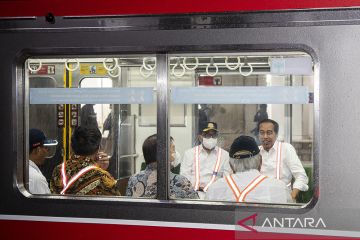 Naik KRL, Presiden resmikan revitalisasi Stasiun Manggarai Tahap I