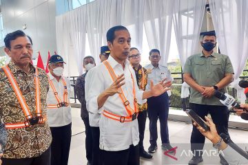 Presiden resmikan revitalisasi Stasiun Manggarai, ada tambahan 7 jalur