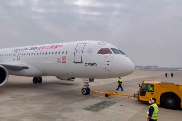 Pesawat C919 pertama China mulai jalani penerbangan validasi 100 jam