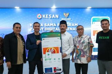 BAZNAS gandeng KESAN permudah warga tunaikan zakat lewat digital