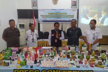 BBPOM Pontianak temukan 37 kasus obat-makanan ilegal sepanjang 2022