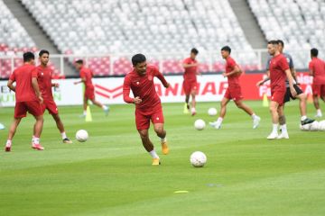 Timnas Indonesia latihan intensif jelang hadapi Thailand