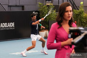 Persiapan Novak Djokovic jelang turnamen Adelaide International