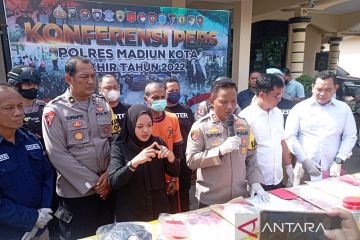 Polres Madiun Kota catat sebanyak 285 kasus kriminal selama 2022