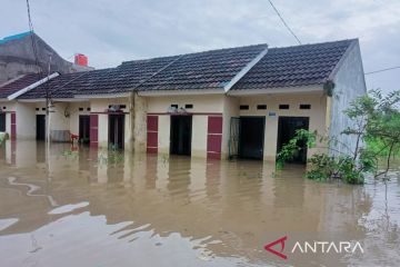 Puluhan rumah di dua kecamatan di Kabupaten Tangerang terendam banjir