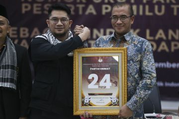 KPU tetapkan Partai Ummat sebagai peserta Pemilu 2024