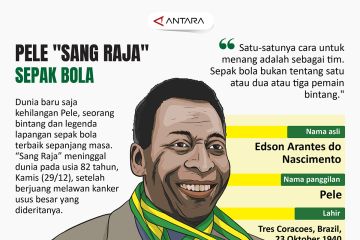 Pele "Sang Raja" sepak bola