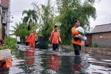 Dilanda banjir, 276 warga Kota Pekalongan-Jateng mengungsi