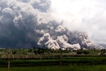 Muntahan APG menandai kembalinya Semeru erupsi