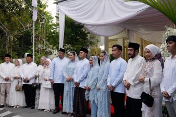 Keluarga Presiden Jokowi gelar pengajian di Solo