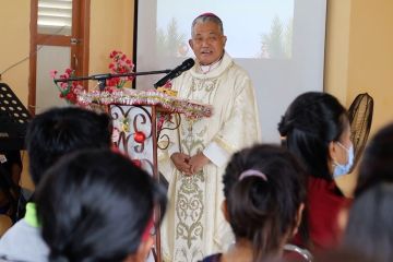 Lapas Perempuan gelar Natal bersama Uskup Agung Pontianak