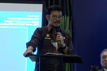 Syahrul sebut Indonesia siap hadapi ancaman krisis pangan 2023
