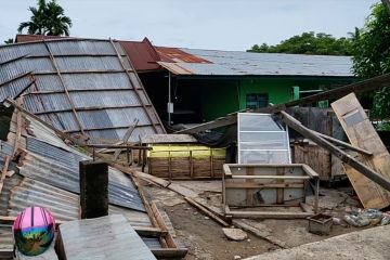 Angin kencang hantam Desa Dayah Tengku, 9 bangunan porak poranda