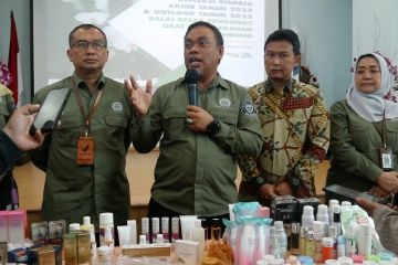 BBPOM Bandung amankan produk ilegal dengan nilai Rp7,3 miliar