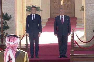 Bertemu Raja Yordania, Prancis bahas isu Timur Tengah