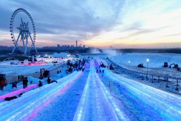 Harbin Ice and Snow World mulai dibangun di China