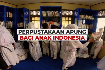 Perpustakaan apung bagi anak Indonesia bagian 1