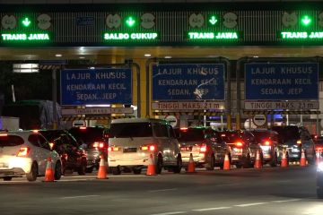 H-2 Natal, kendaraan yang meninggalkan Jakarta naik 31,04 persen