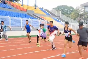 Kota Tangerang rebut juara umum atletik di Perparprov IV Banten