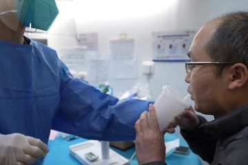Melihat proses vaksin COVID-19 hirup di Beijing