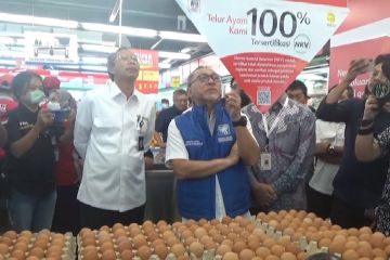 Mendag pastikan harga pangan stabil saat Natal dan Tahun Baru 2023