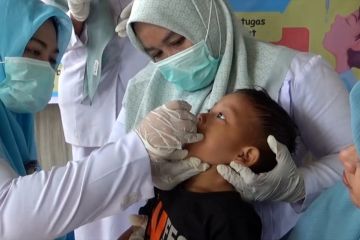 Nakes Aceh Utara tingkatkan capaian imunisasi polio