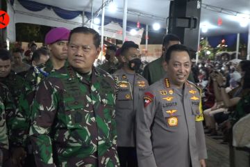 Panglima TNI dan Kapolri tinjau keamanan Misa Natal 2022