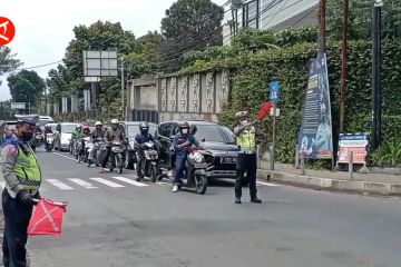 Polisi siapkan jalur alternatif menuju empat kawasan wisata di Jabar