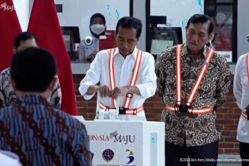 Presiden Jokowi resmikan revitalisasi tahap satu Stasiun Manggarai