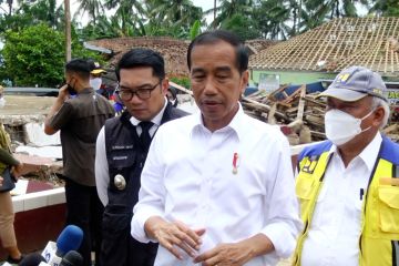 Presiden tegaskan relokasi pascagempa Cianjur telah dimulai